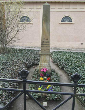 Eckermanns Grab auf dem Historischen Friedhof in Weimar